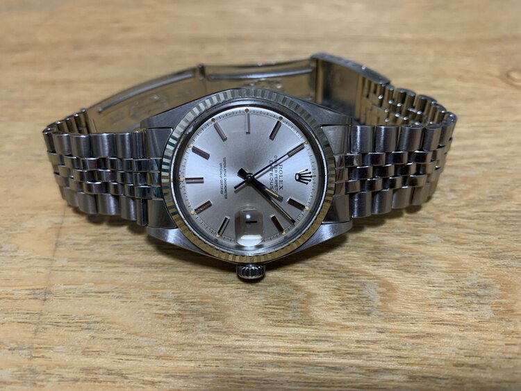 ロレックス デイトジャスト 160（高級時計）の商品画像 - 査定依頼日：2025年3月10日 - 最高査定価格：620,000円