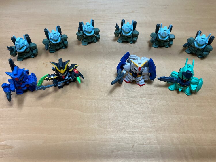SDガンダム FS(ジム・キャノンⅡ+ガンダム)×10個（その他のおもちゃ）の商品画像 - 査定依頼日：2025年3月25日