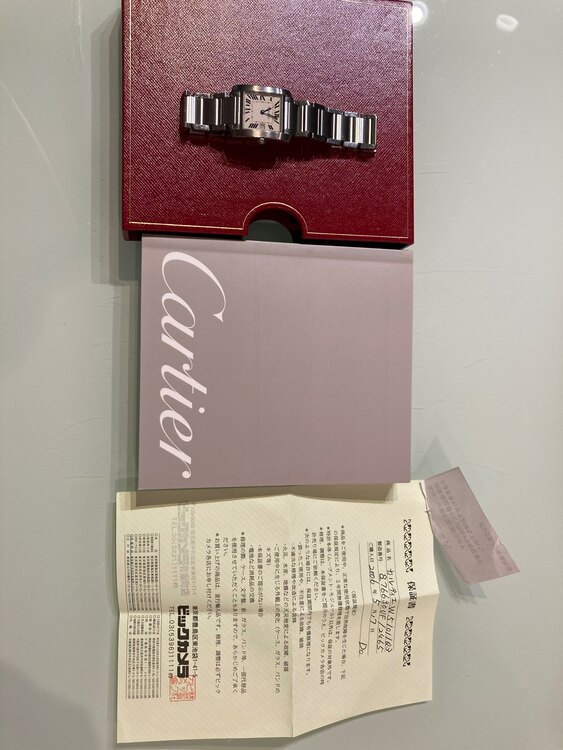 カルティエ タンク W51011Q（高級時計）の商品画像 - 査定依頼日：2025年3月24日 - 最高査定価格：280,000円