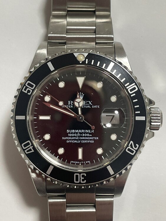 ロレックス サブマリーナー 16610（高級時計）の商品画像 - 査定依頼日：2025年4月7日 - 最高査定価格：1,250,000円