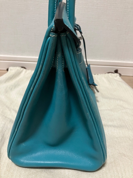 エルメス バーキン30 ブルージーン ⬜︎K刻印（ブランドバッグ）の商品画像 - 査定依頼日：2026年3月6日 - 最高査定価格：1,400,000円