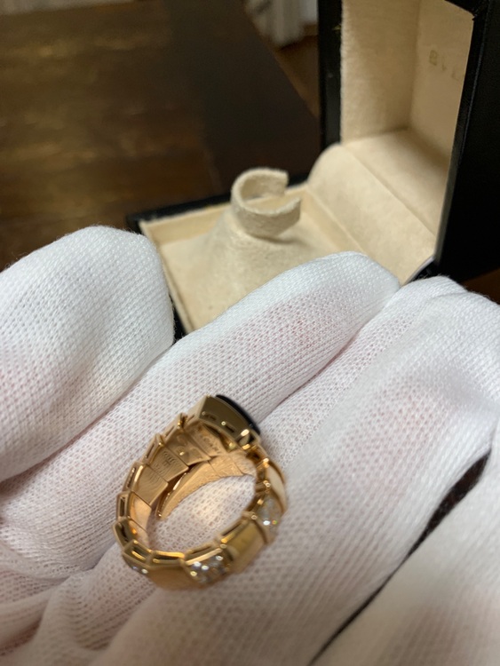 ブルガリ　セルペンティ ヴァイパー リング（金・貴金属）の商品画像 - 査定依頼日：2025年10月4日 - 最高査定価格：750,000円