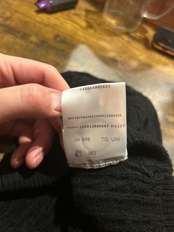 ニット帽（古着・ファッション）の商品画像 - 査定依頼日：2026年2月11日 - 最高査定価格：6,000円