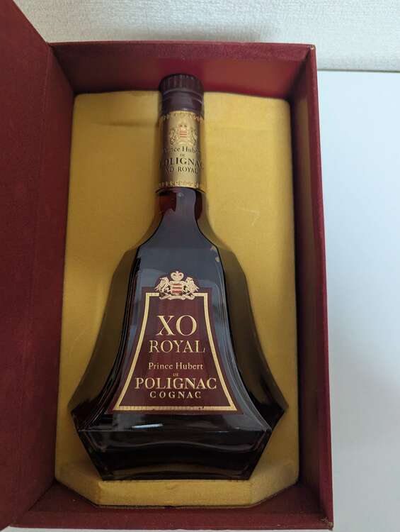プリンスユベール　XO ROYAL（お酒）の商品画像 - 査定依頼日：2025年5月5日 - 最高査定価格：3,000円