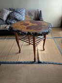 テーブルかりんとこぶ1枚テーブル（家具・寝具）の商品画像 - 査定依頼日：2026年2月9日 - 最高査定価格：1,000円