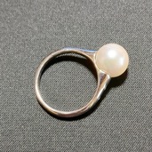 真珠の指輪（宝石）の商品画像 - 査定依頼日：2026年2月17日 - 最高査定価格：36,000円