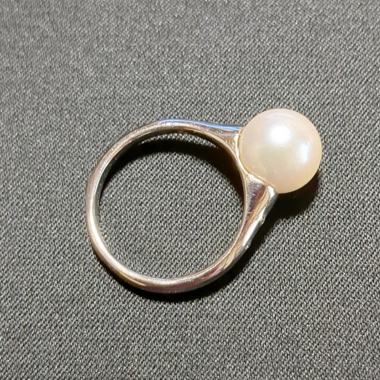 真珠の指輪（宝石）の商品画像 - 査定依頼日：2026年2月17日 - 最高査定価格：36,000円