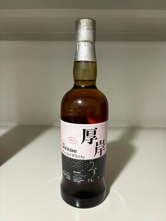 厚岸 雨水（お酒）の商品画像 - 査定依頼日：2026年8月18日 - 最高査定価格：15,000円