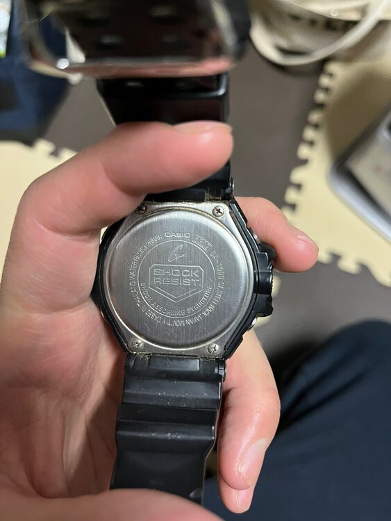 G-SHOCKレジスト（高級時計）の商品画像 - 査定依頼日：2025年1月23日 - 最高査定価格：500円