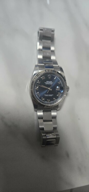 ロレックス デイトジャスト 116234（高級時計）の商品画像 - 査定依頼日：2026年2月4日 - 最高査定価格：1,250,000円