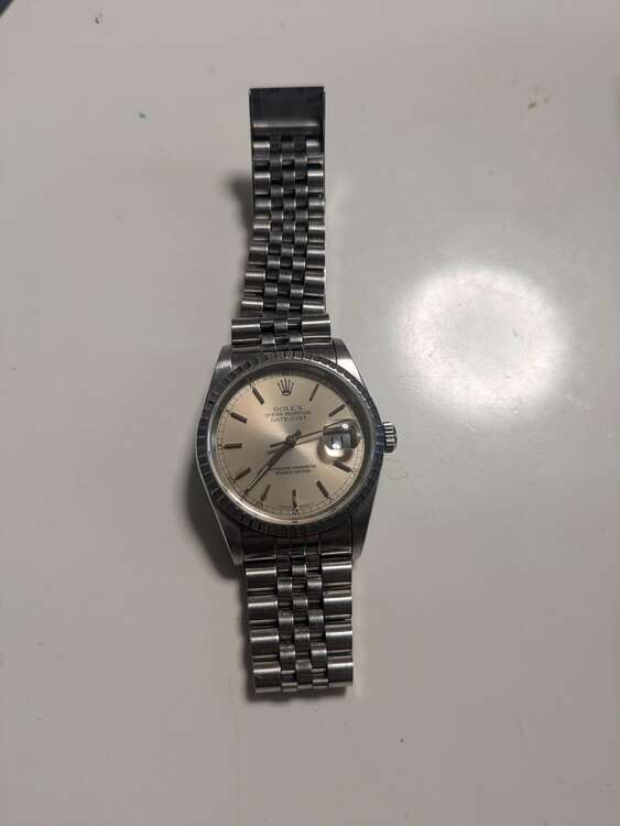 ロレックス デイトジャスト 1622（高級時計）の商品画像 - 査定依頼日：2025年3月6日 - 最高査定価格：850,000円