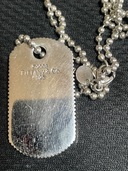 ティファニーコインエッジドッグタグネックレス（金・貴金属）の商品画像 - 査定依頼日：2025年7月9日 - 最高査定価格：13,000円