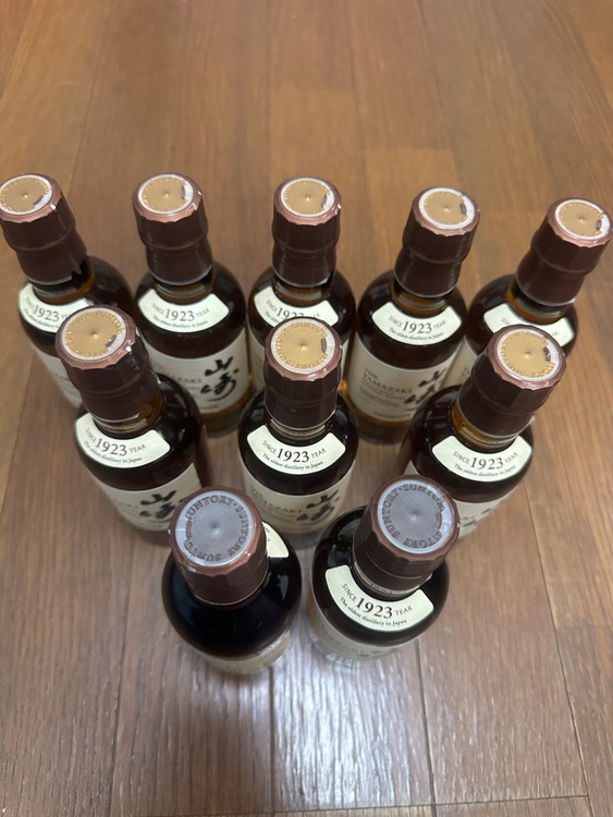 山崎　180ml（お酒）の商品画像 - 査定依頼日：2025年6月16日 - 最高査定価格：23,000円