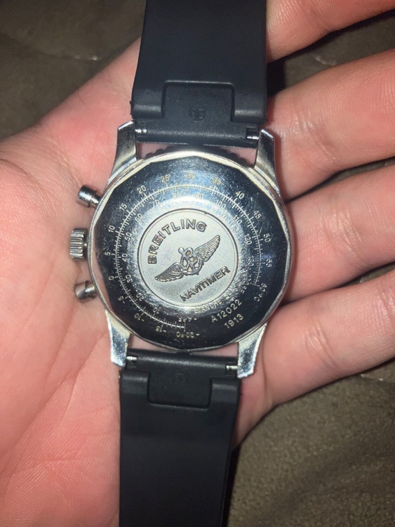 ブライトリング ナビタイマー a1202（高級時計）の商品画像 - 査定依頼日：2026年3月4日 - 最高査定価格：400,000円