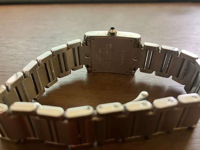 タンク フランセーズ（高級時計）の商品画像 - 査定依頼日：2025年3月16日 - 最高査定価格：650,000円