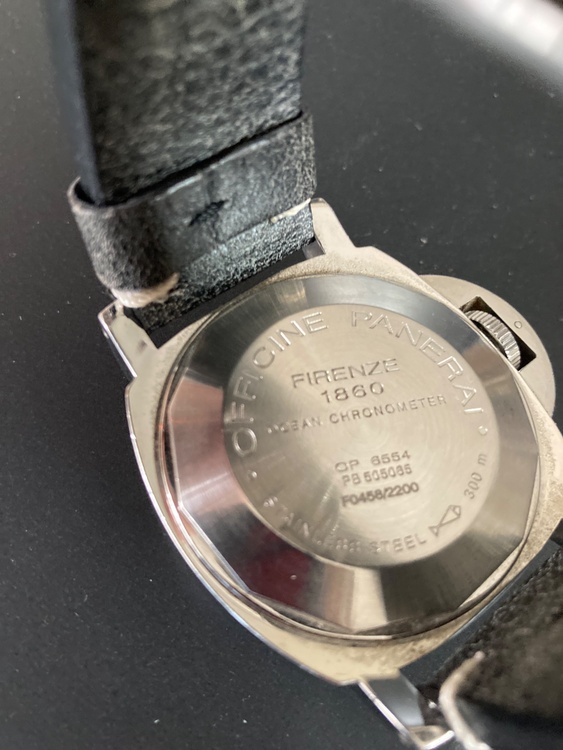 パネライ ルミノール GMT OP６５５４（高級時計）の商品画像 - 査定依頼日：2026年2月24日 - 最高査定価格：530,000円