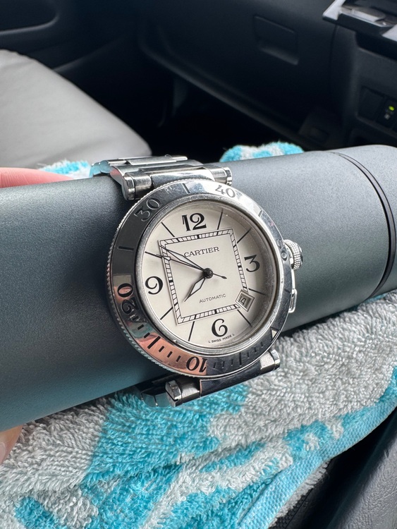 カルティエ パシャ （高級時計）の商品画像 - 査定依頼日：2025年10月16日 - 最高査定価格：250,000円