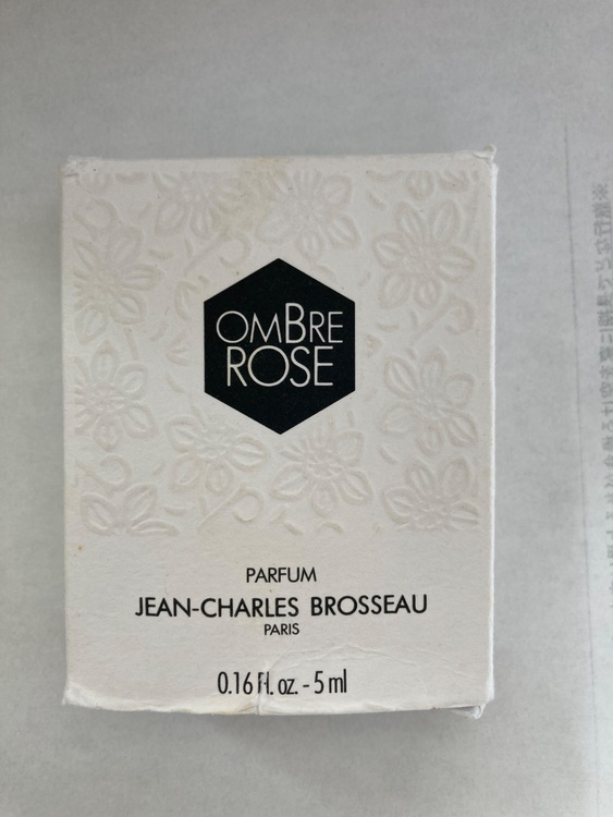 ジャン-シャルル・ブロッソーの香水「オンブル ローズ」（コスメ・美容・健康器具）の商品画像 - 査定依頼日：2025年11月4日 - 最高査定価格：2,000円