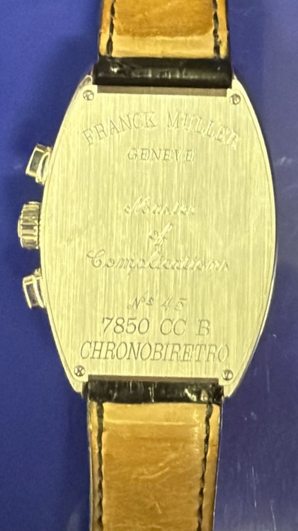 フランクミュラー その他 7850 CC B（高級時計）の商品画像 - 査定依頼日：2025年9月29日 - 最高査定価格：620,000円