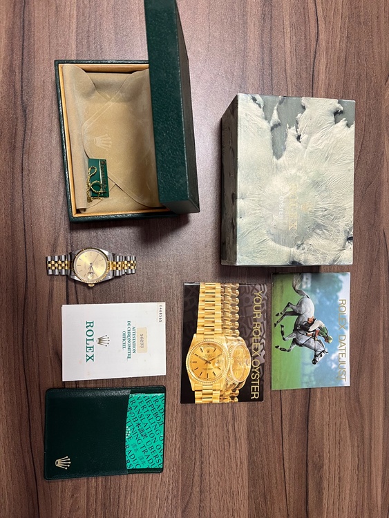 ロレックス デイトジャスト 16233（高級時計）の商品画像 - 査定依頼日：2026年3月30日 - 最高査定価格：960,000円