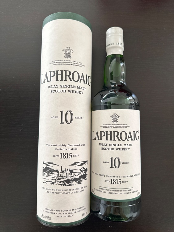 ラフロイグ 10年（LAPHROAIG 10（お酒）の商品画像 - 査定依頼日：2026年8月8日 - 最高査定価格：3,000円