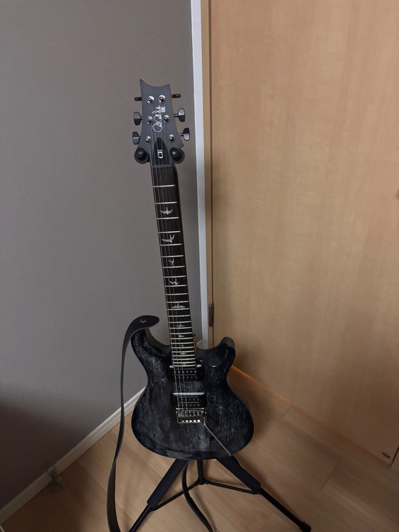 PRS SE CE 24 Standard Black Doghair（ピアノ・楽器・PA機材）の商品画像 - 査定依頼日：2026年5月7日 - 最高査定価格：50,000円