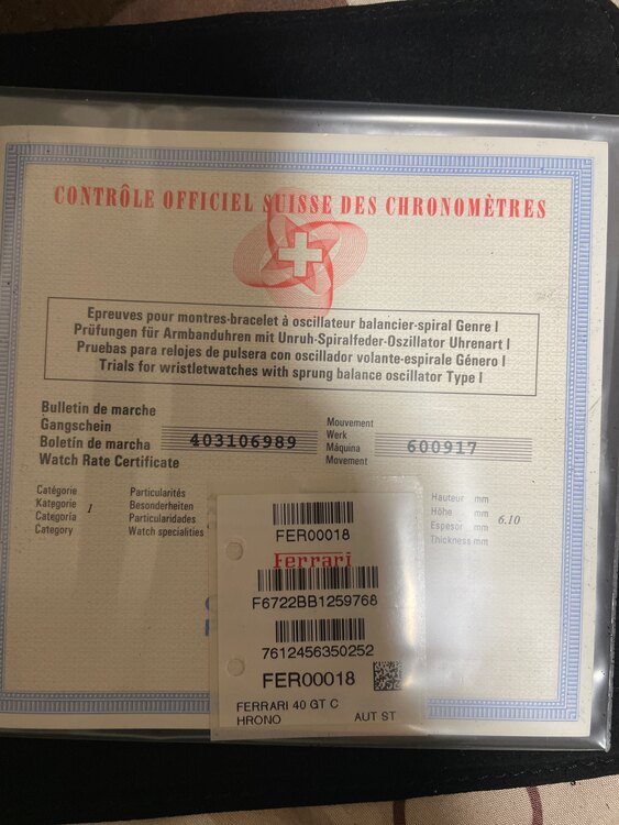 パネライ その他 FER0001（高級時計）の商品画像 - 査定依頼日：2025年2月1日 - 最高査定価格：580,000円