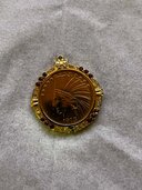 K21.6 K18 インディアン 10ドル 金貨 ルビー ダイヤモンド コイントップ 23.7g（バチカン欠品）（金・貴金属）の商品画像 - 査定依頼日：2026年7月27日 - 最高査定価格：440,000円