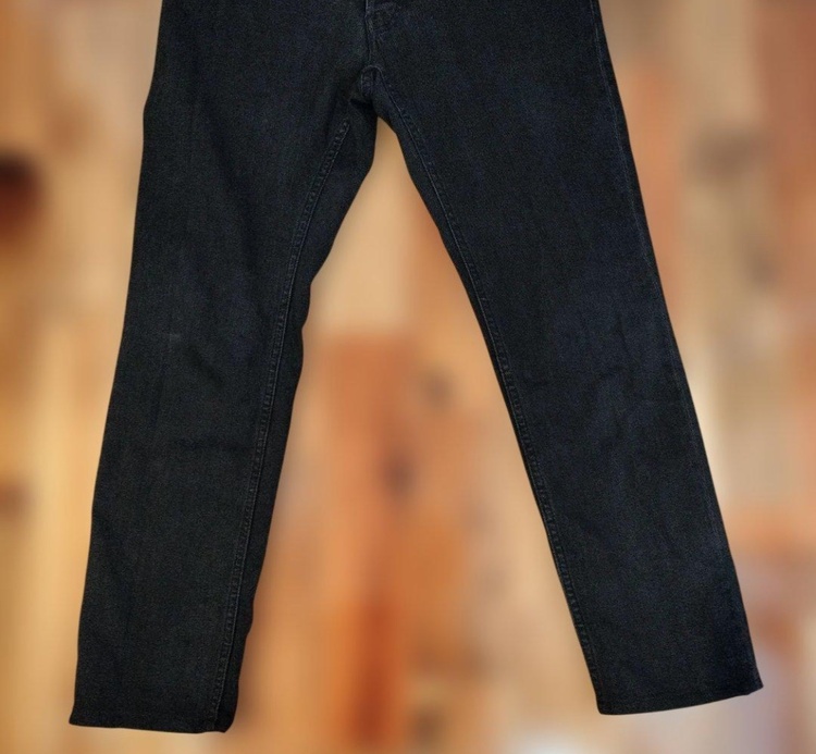 MINEDENIMブラックデニムサイズ10（古着・ファッション）の商品画像 - 査定依頼日：2026年1月23日 - 最高査定価格：100,000円