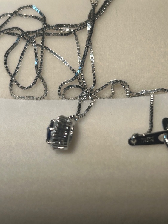 ロイヤルブルーサファイヤペンダント（宝石）の商品画像 - 査定依頼日：2025年7月21日 - 最高査定価格：50,000円