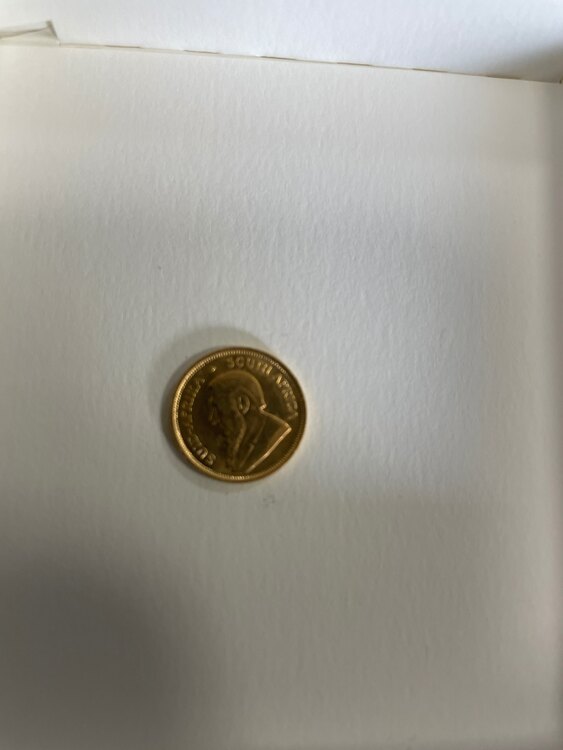 クルーガー金貨（金・貴金属）の商品画像 - 査定依頼日：2024年11月13日 - 最高査定価格：33,000円