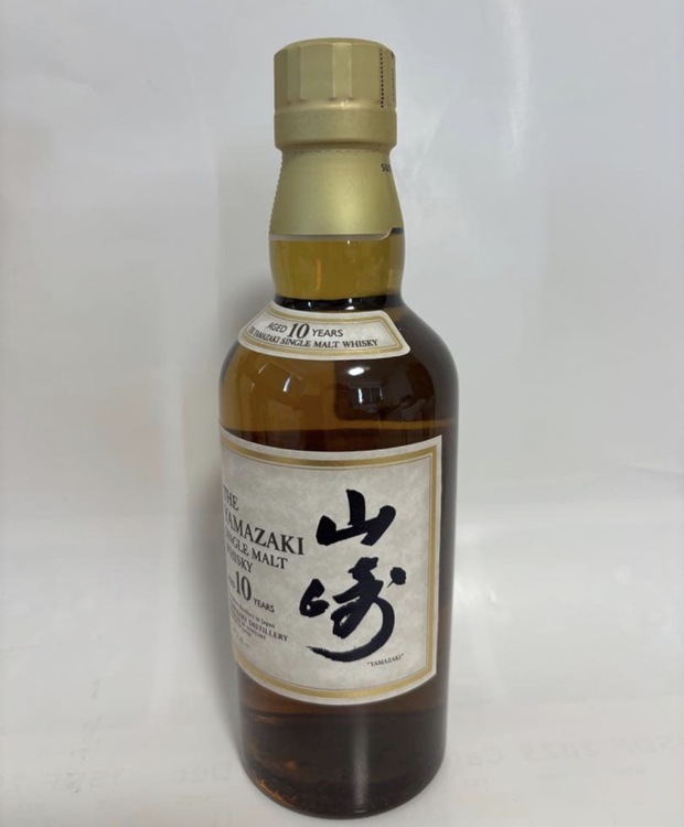 サントリー 山崎10年 350ml シングルモルトウイスキー（お酒）の商品画像 - 査定依頼日：2026年9月17日 - 最高査定価格：8,000円