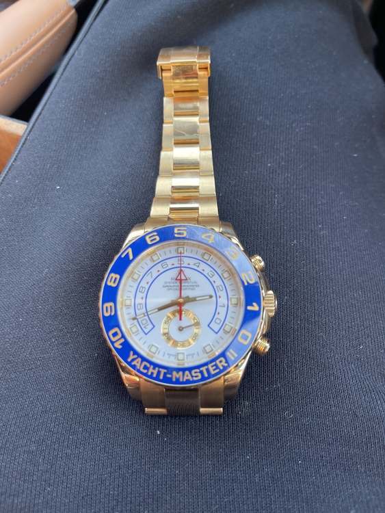 ヨットマスター2（高級時計）の商品画像 - 査定依頼日：2022年2月28日 - 最高査定価格：5,100,000円