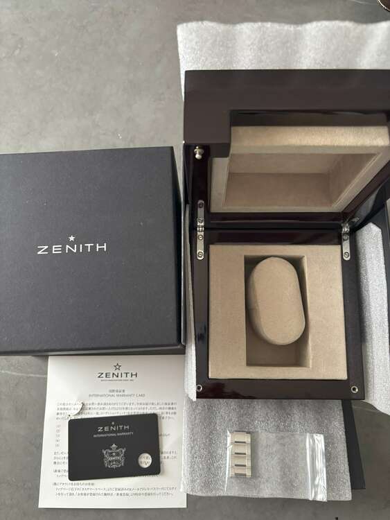 ゼニス エルプリメロ El Primero Synopsis 03.2170.4613/21.M2170 Box/Paper（高級時計）の商品画像 - 査定依頼日：2025年4月28日 - 最高査定価格：450,000円