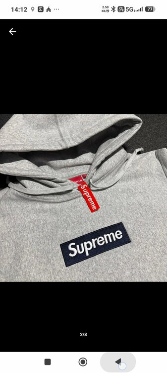 Box Logo Hooded Sweatshirt 25AW（古着・ファッション）の商品画像 - 査定依頼日：2026年2月20日 - 最高査定価格：32,000円