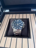 マリーンクロノグラフ(TI,ブルー文字盤)（高級時計）の商品画像 - 査定依頼日：2025年8月16日 - 最高査定価格：2,100,000円