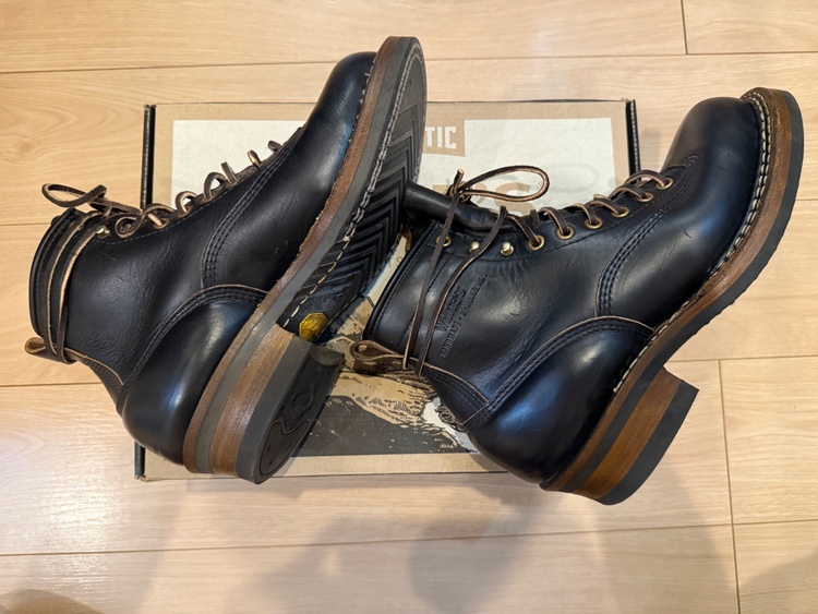 Whites Boots 350CL DSBK 6Smoke Jumper LTT Black CX（古着・ファッション）の商品画像 - 査定依頼日：2026年9月6日 - 最高査定価格：25,000円