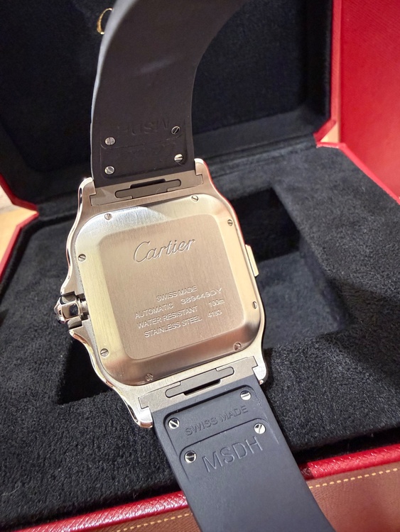 Cartier サントス　クロノグラフ　XL（高級時計）の商品画像 - 査定依頼日：2026年10月6日 - 最高査定価格：1,600,000円