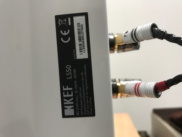 KEF LS50（オーディオ・スピーカー）の商品画像 - 査定依頼日：2025年7月10日 - 最高査定価格：40,000円