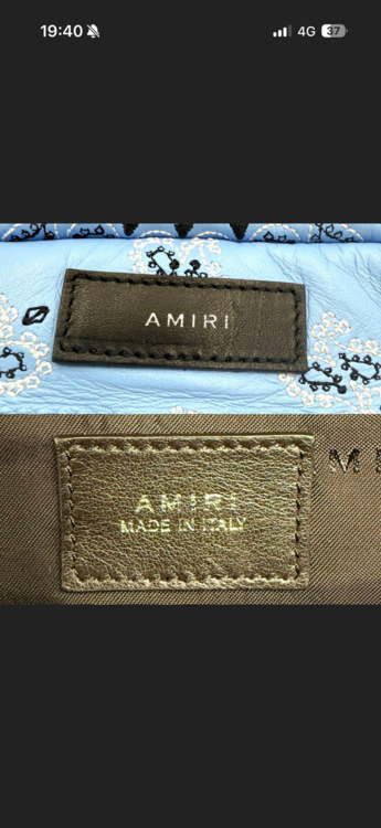 amiri（古着・ファッション）の商品画像 - 査定依頼日：2026年8月29日 - 最高査定価格：20,000円