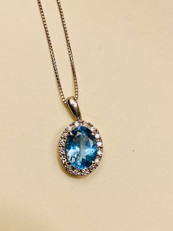 サンタマリアアクアマリンネックレス（金・貴金属）の商品画像 - 査定依頼日：2025年5月4日 - 最高査定価格：80,000円