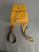 トリオンフ（ブラゾン）金具 型押しレザー バックパック（リュックサック（ブランドバッグ）の商品画像 - 査定依頼日：2026年9月14日 - 最高査定価格：50,000円