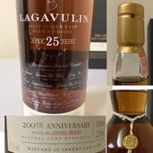 ラガブーリン 25年 200周年記念ボトル（お酒）の商品画像 - 査定依頼日：2021年5月29日 - 最高査定価格：180,000円