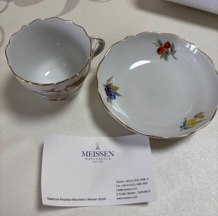 マイセン　フルーツ（食器）の商品画像 - 査定依頼日：2025年11月6日 - 最高査定価格：10,000円