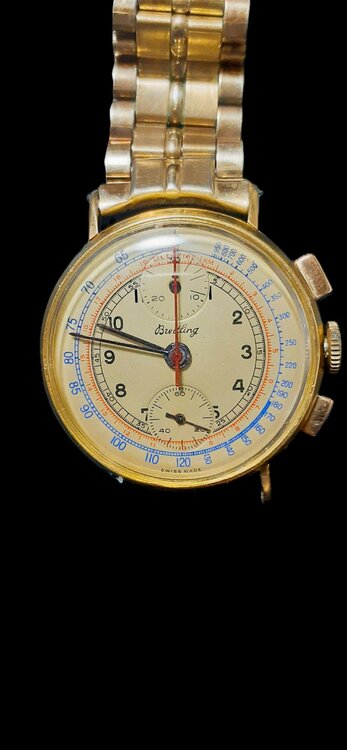 ﾌﾞﾗｲﾄﾘﾝｸﾞRef173クロノグラフ18K無垢（高級時計）の商品画像 - 査定依頼日：2025年12月9日 - 最高査定価格：650,000円