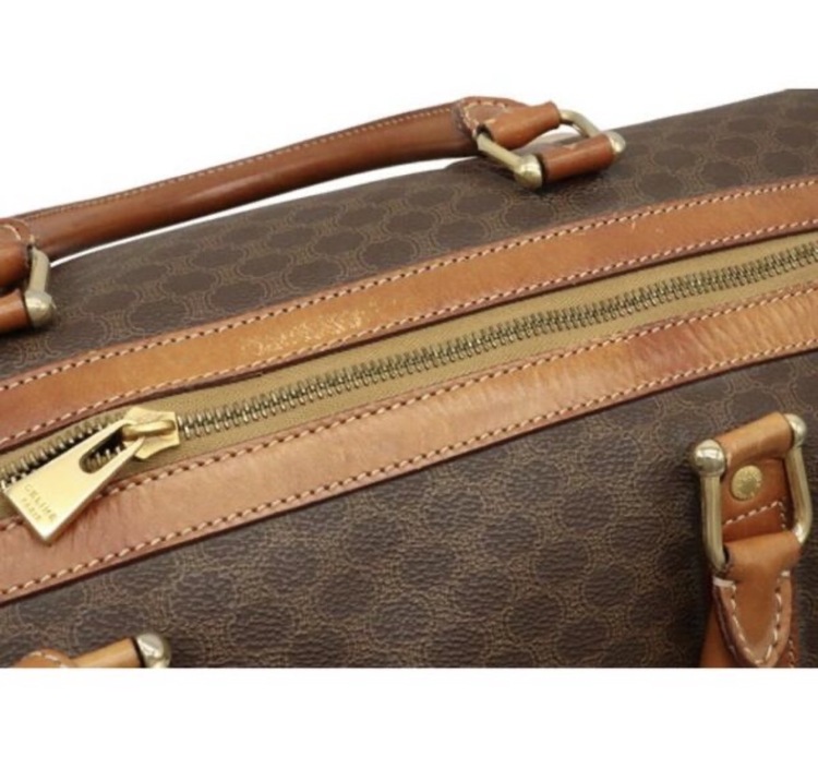 CELINE セリーヌ マカダム柄 ボストンバッグ（ブランドバッグ）の商品画像 - 査定依頼日：2026年5月5日 - 最高査定価格：60,000円
