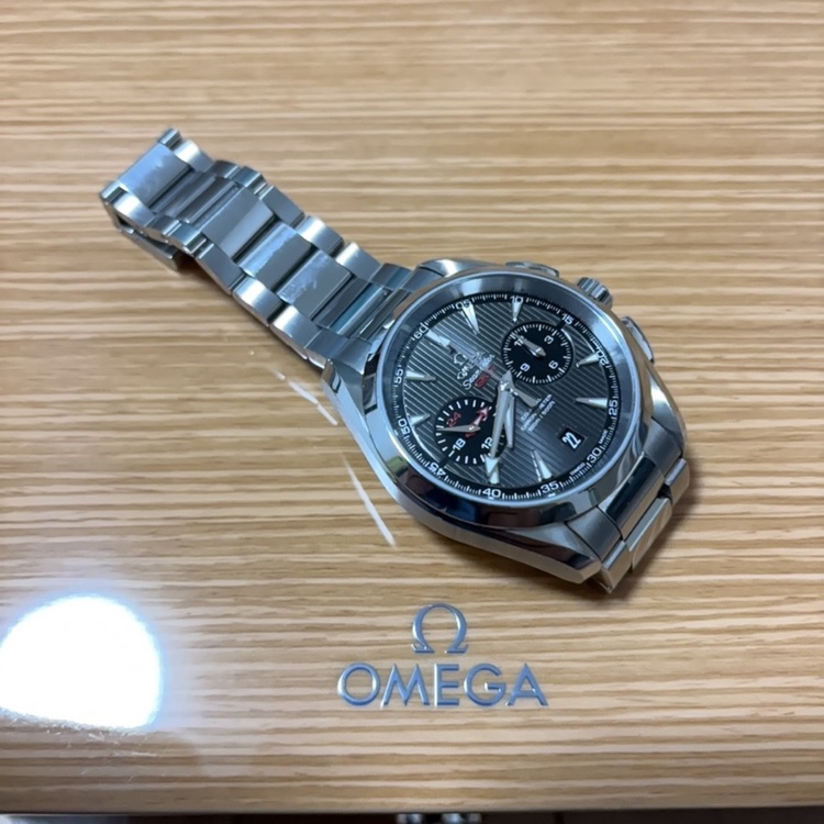 オメガ シーマスターアクアテラ コーアクシャル GMTクロノグラフ231.10.（高級時計）の商品画像 - 査定依頼日：2025年10月10日 - 最高査定価格：570,000円