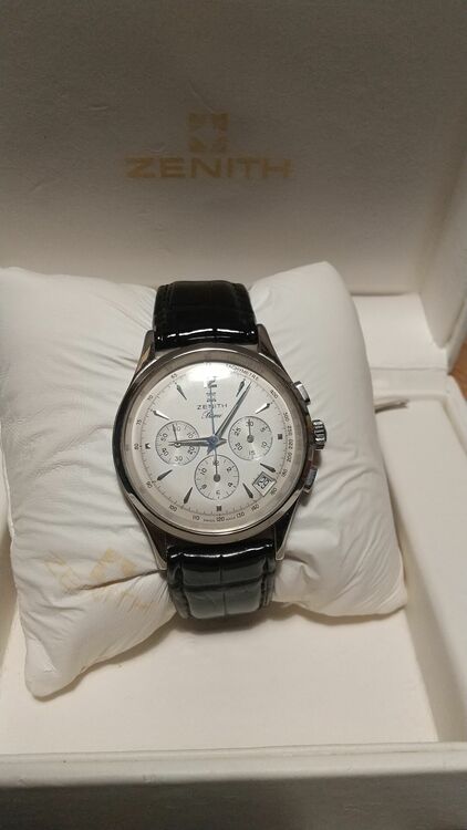 ゼニス エルプリメロ 01-0016420（高級時計）の商品画像 - 査定依頼日：2025年6月21日 - 最高査定価格：350,000円