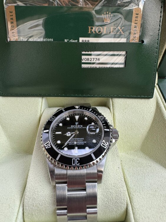 ロレックス サブマリーナー 16610（高級時計）の商品画像 - 査定依頼日：2025年4月14日 - 最高査定価格：1,350,000円