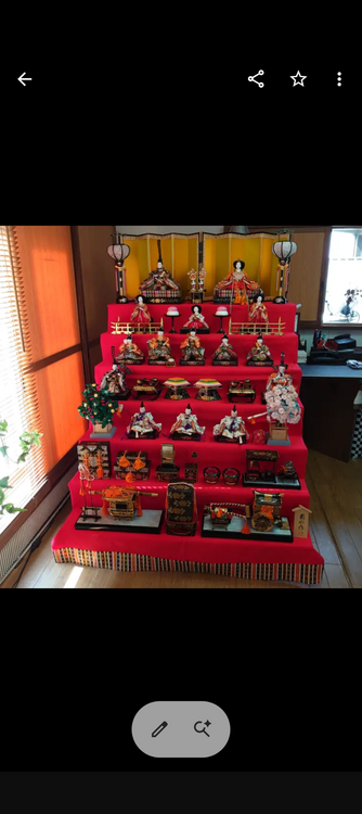 七段飾り雛人形（菊水作）（美術品・骨董品）の商品画像 - 査定依頼日：2026年5月3日 - 最高査定価格：3,000円